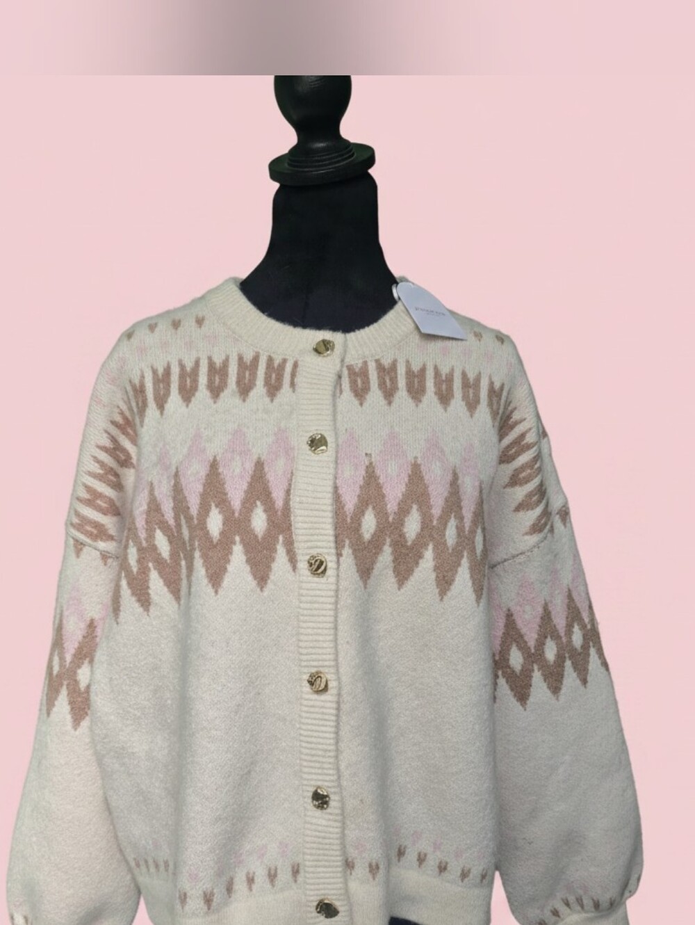 Cozy Neapolitan Colored Cardigan